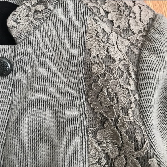 Free People Military Cropped Jacket Size 8 - Picture 8 of 8